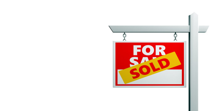 sold sign